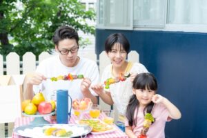 庭バーベキュー