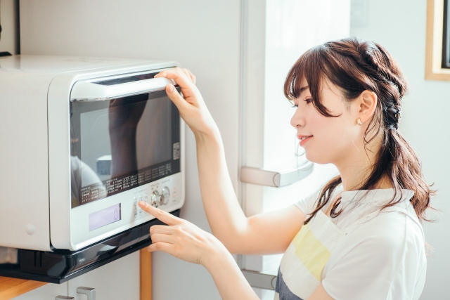電子レンジで温め直し