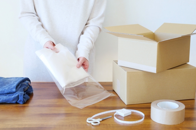 メルカリの梱包