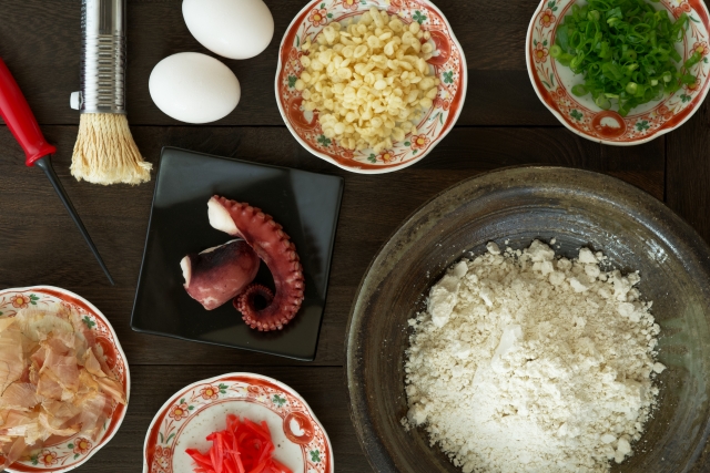 たこ焼きの材料
